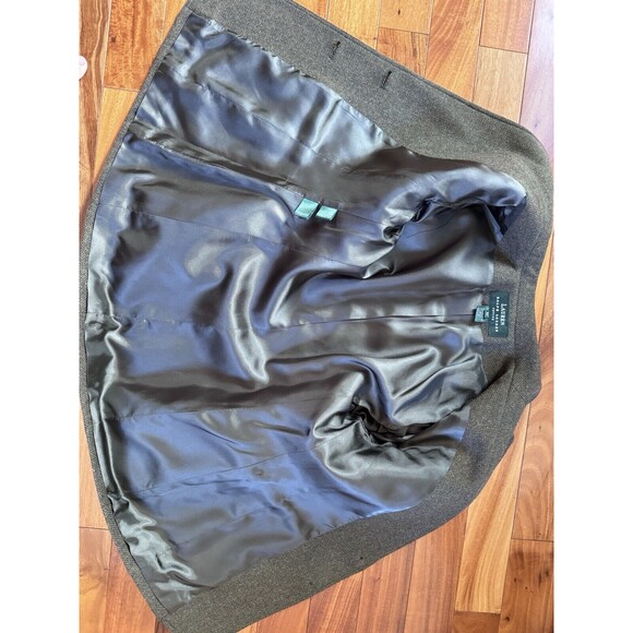 Vintage Lauren Ralph Lauren Women 4P Olive Jacket Blazer Lambswool Preppy - Picture 8 of 13